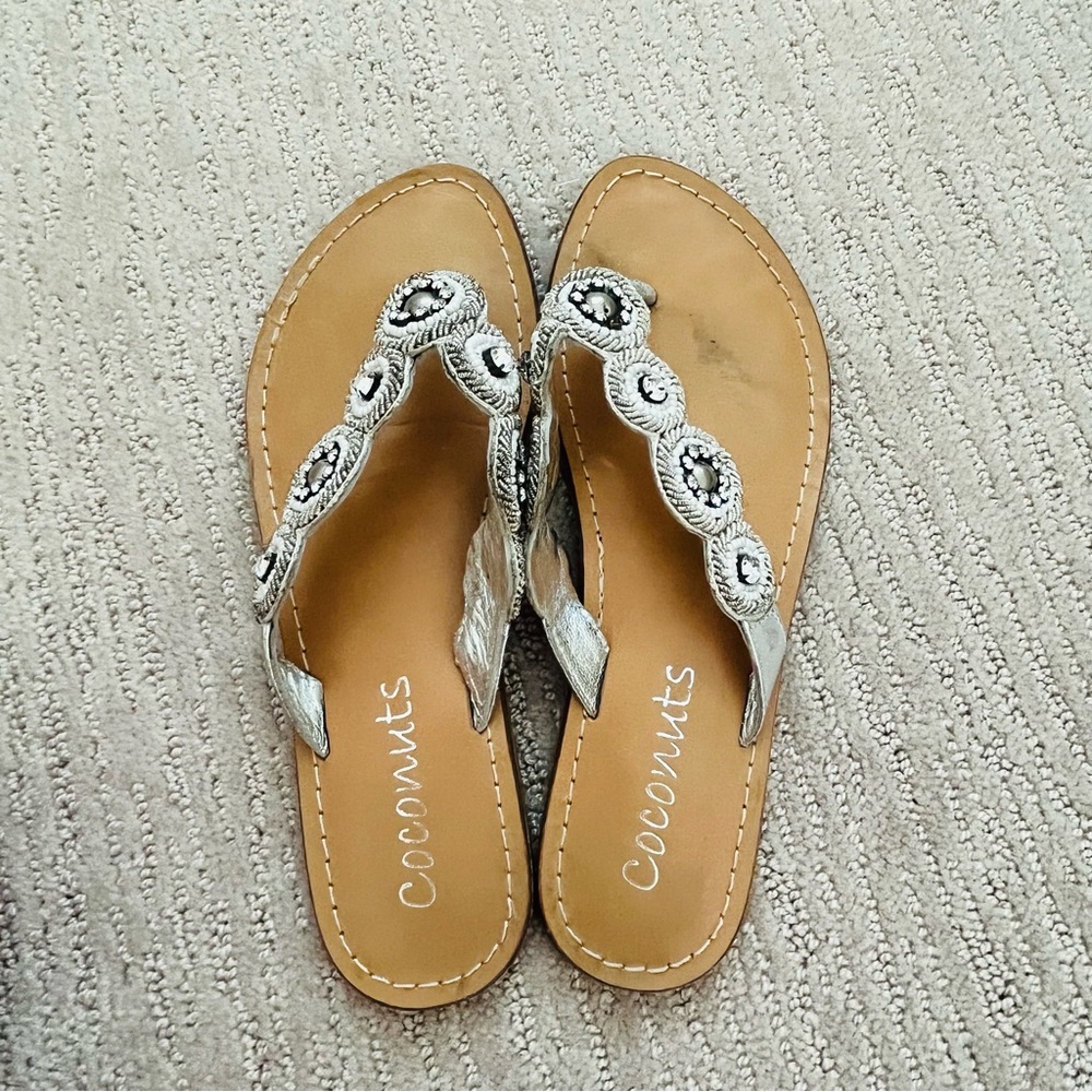 Coconuts Rhinestone Sandals